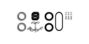 Montagesatz, Abgasanlage