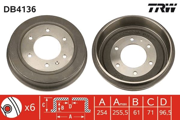 TAMBOUR DE FREIN  9900