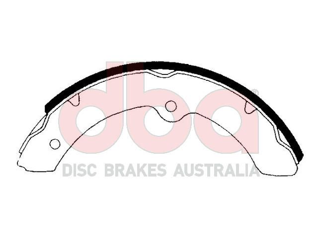 Street Series Brake Shoes [Toyota Dyna 320mm] - TecDoc Only