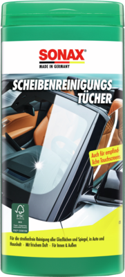 SONAX ScheibenReinigungsT&uuml;cher Box / 25 St&uuml;ck