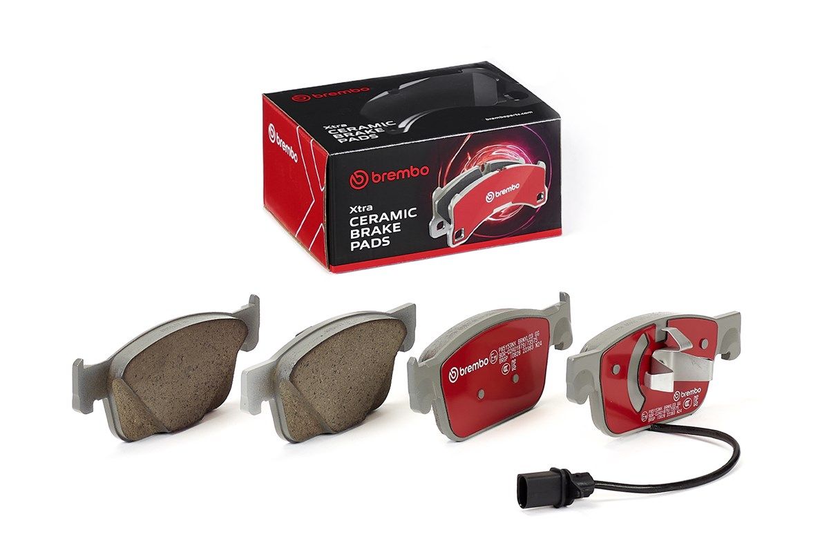 BREMBO P85153NX - Bremsbelagsatz, Scheibenbremse XTRA LINE - Ceramic