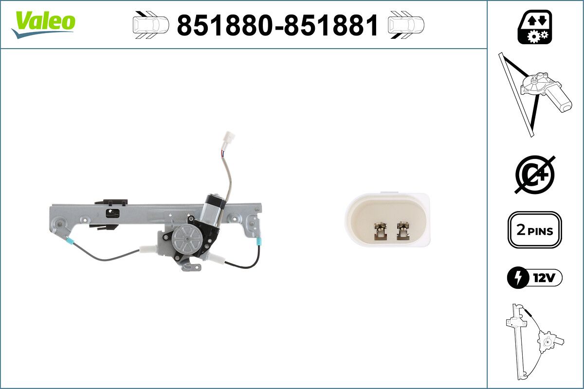 VALEO 851880 - Fensterheber