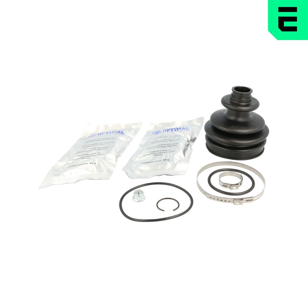 Faltenbalgsatz, Antriebswelle