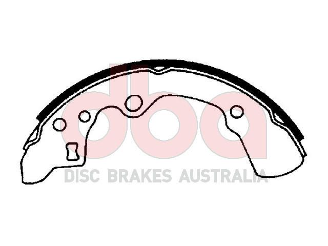 Street Series Brake Shoes [Mazda Capella/MX6 228.6mm] - TecDoc Only