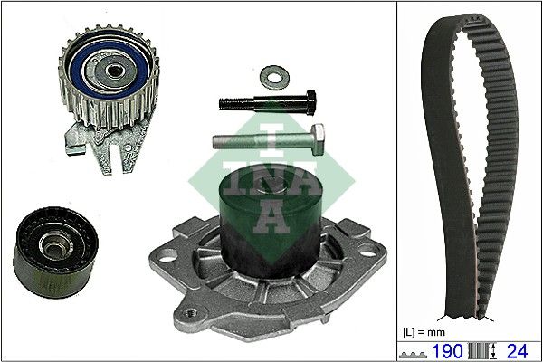 Water Pump & Timing Belt Kit 530 0622 30