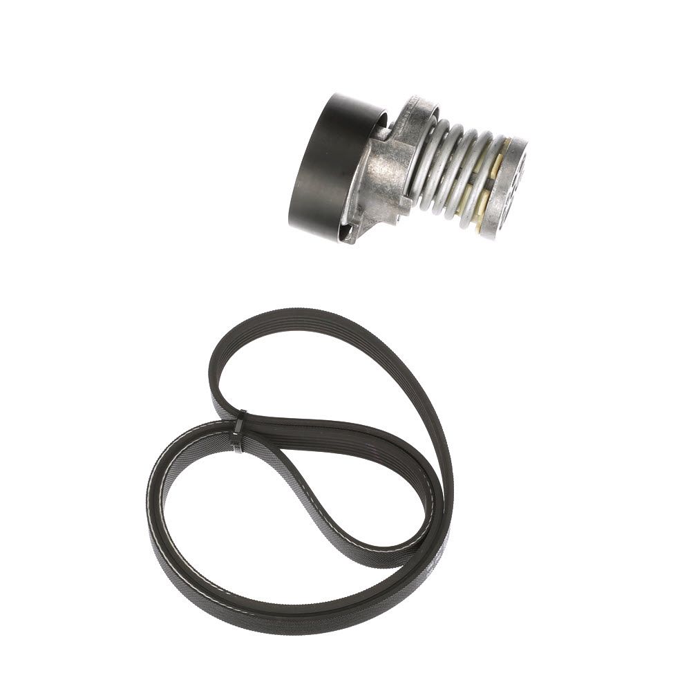 V formos rumbuotas diržas, komplektas