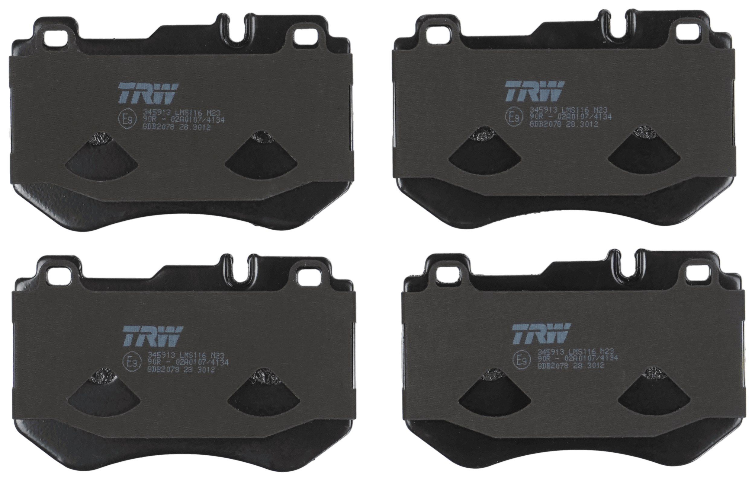 TRW DISC BRAKE PADS - TecDoc 2