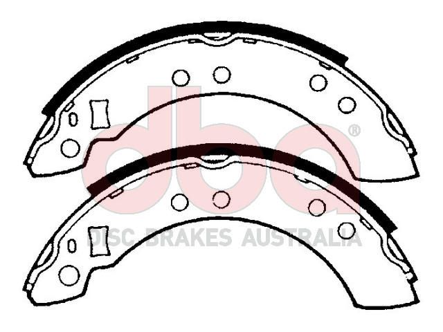 Street Series Brake Shoes [Ford Escort 203.2mm] - TecDoc Only