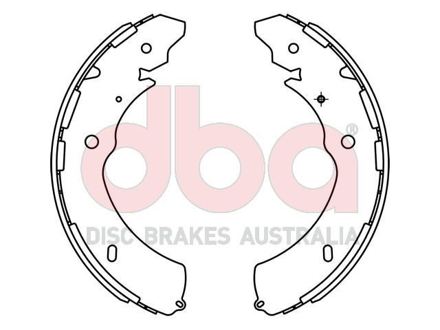 Street Series Brake Shoes Holden Colorado/Isuzu D-Max 295mm - TecDoc Only