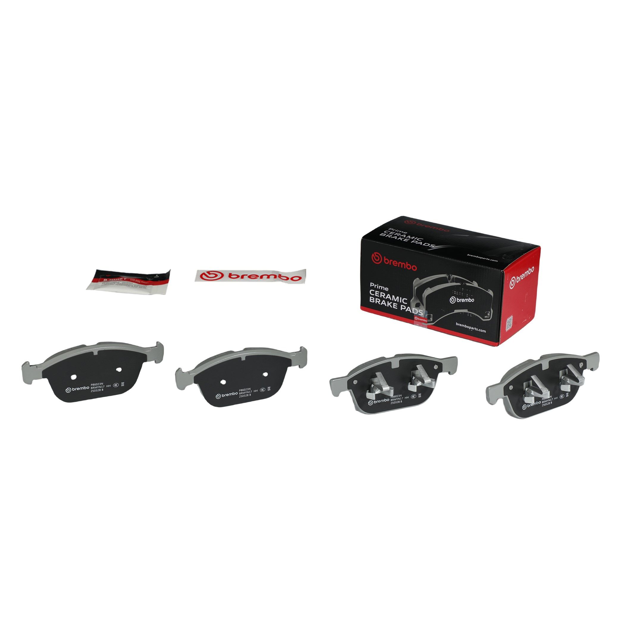BREMBO DISC PAD -  VOLVO XC60 3.2 09-15 (FRT) - TecDoc 1