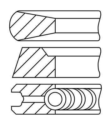 Kolbenringsatz
