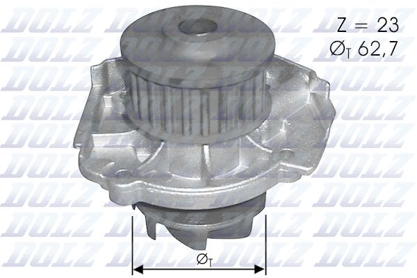 Water Pump, engine cooling S319