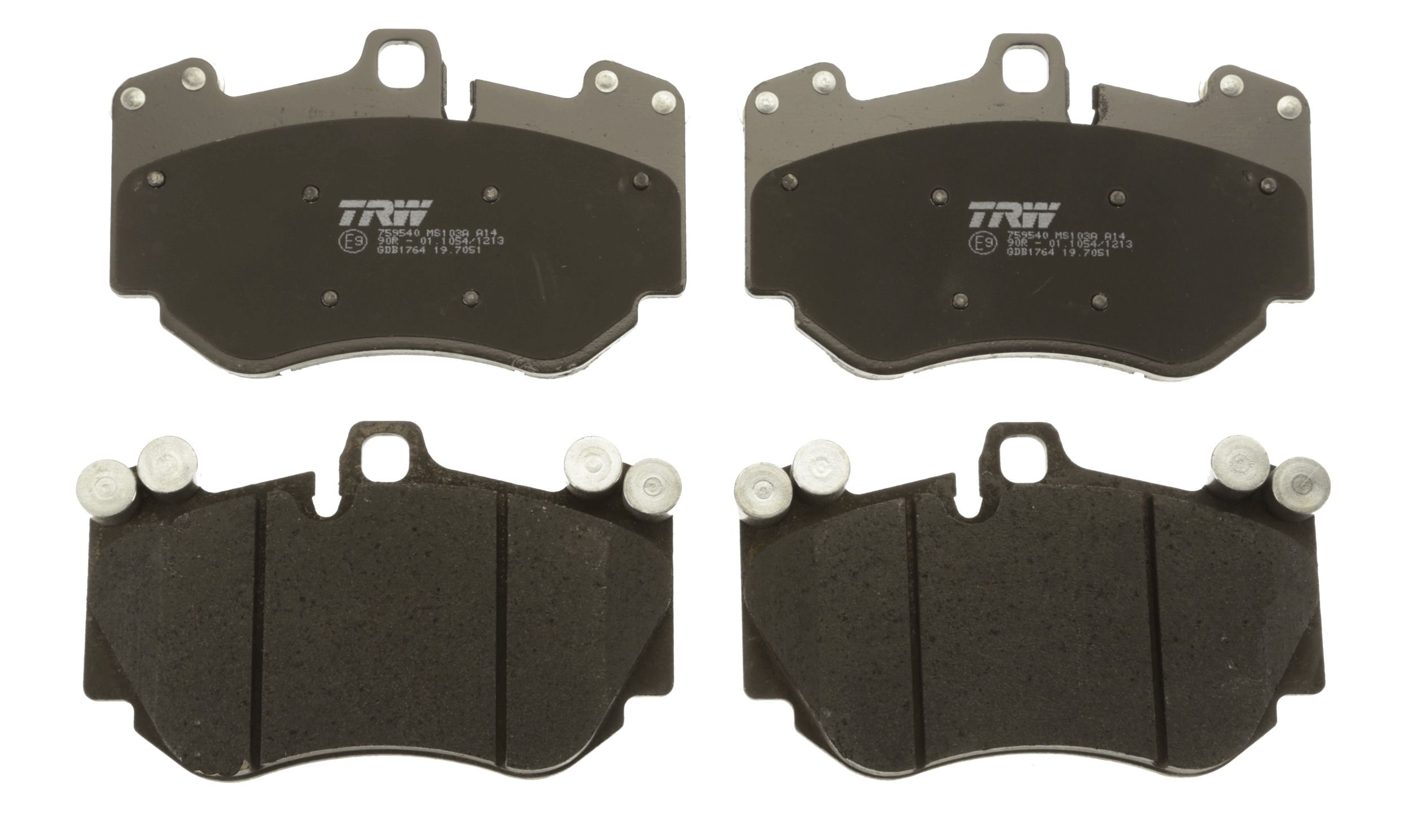TRW DISC BRAKE PADS - TecDoc 2