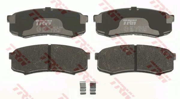TRW DISC BRAKE PADS - TecDoc 2