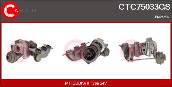 CTC75033GS CASCO Genuine töltő, feltöltés