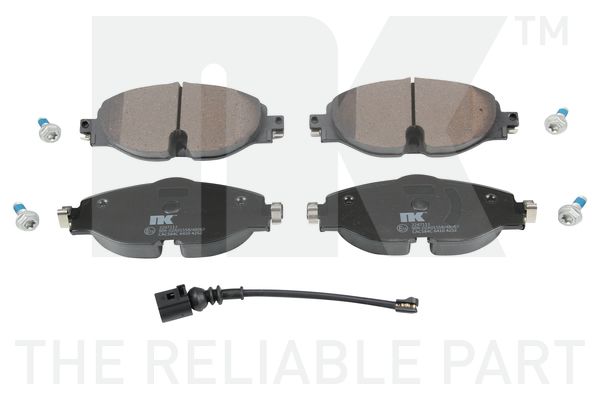 Bremsbelagsatz, Scheibenbremse