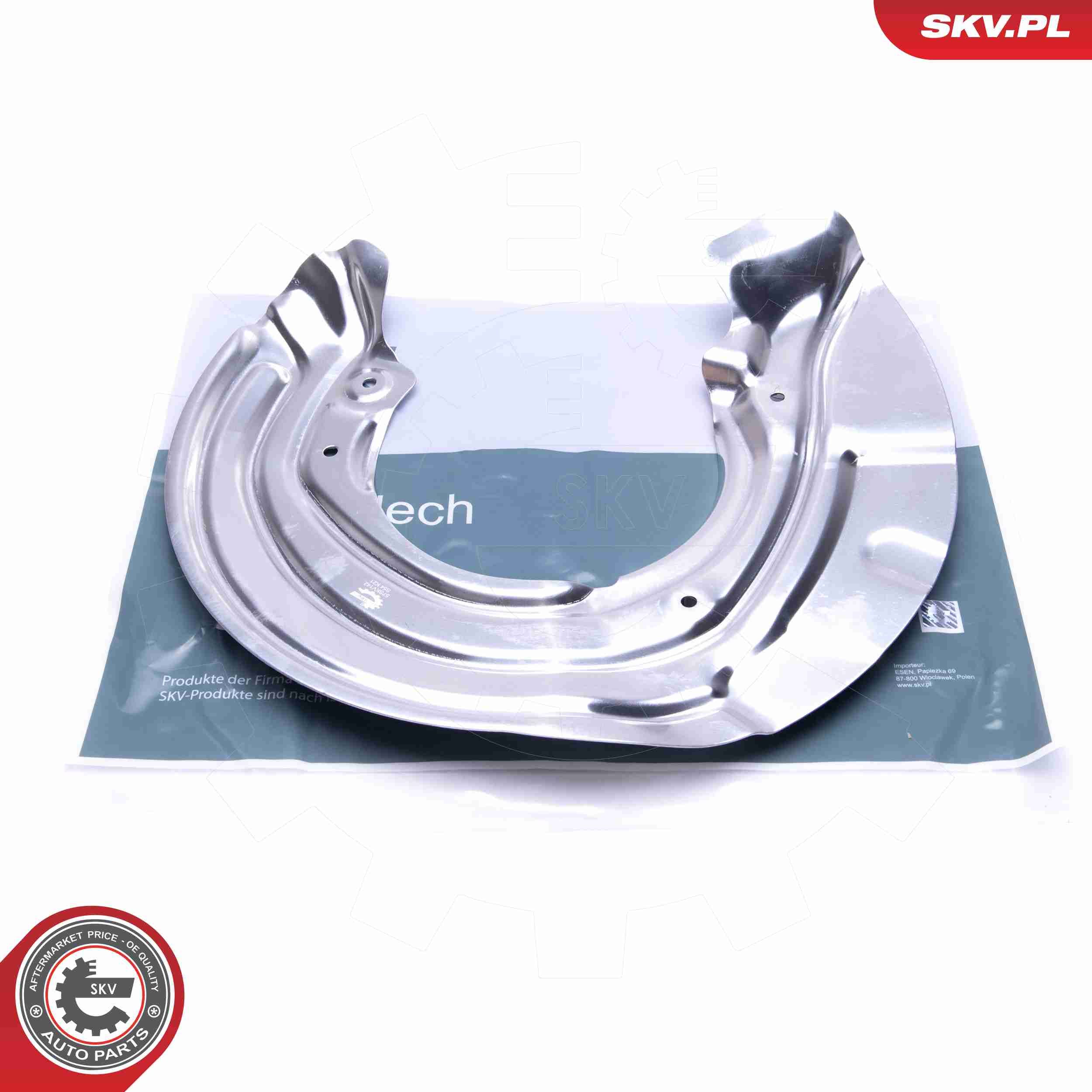 Spritzblech, Bremsscheibe