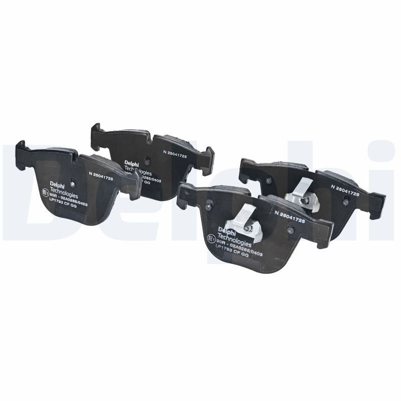 DELPHI LP1793 - Bremsbelagsatz, Scheibenbremse