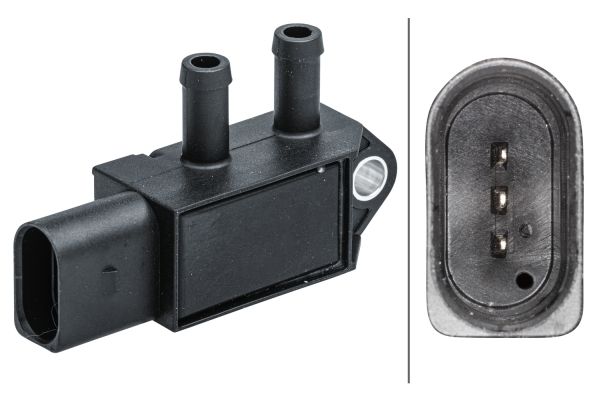 HELLA 6PP 009 409-631 - Sensor, Abgasdruck