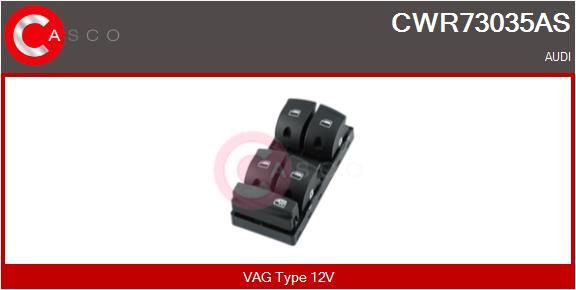 CASCO CWR73035AS - Schalter, Fensterheber