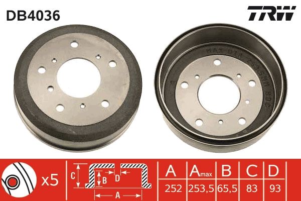 TAMBOUR DE FREIN  9900