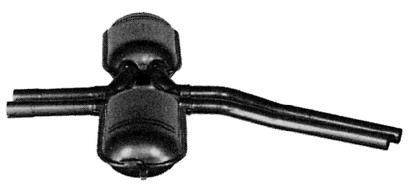 Mittelschalldämpfer