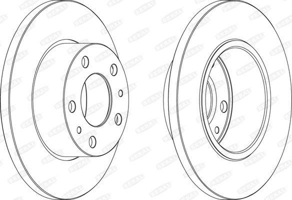 Brake Disc BCR195A