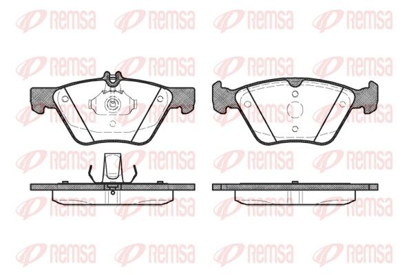 Premium Front Brake Pad Set Premium Front Brake Pad Set
