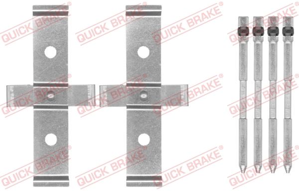 Accessory Kit, disc brake pad 109-1694