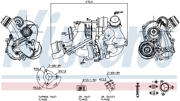 NISSENS 93310 Charger, charging (supercharged/turbocharged)