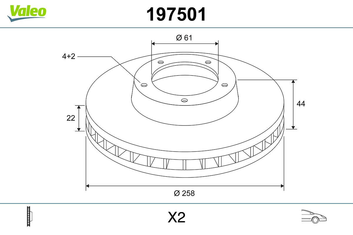 Brake Disc 197501