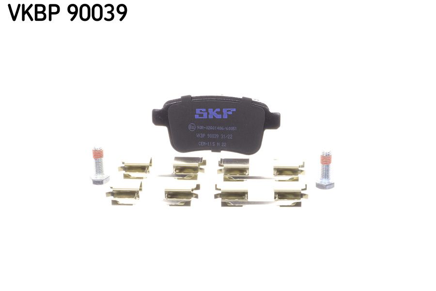 Brake Pad Set, disc brake VKBP 90039