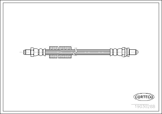 FLEXIBLE DE FREIN FORD KA  0705