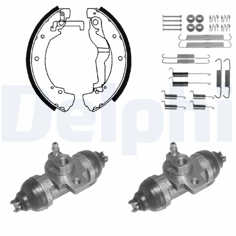 KIT DE FREIN NON PREMONTE  0706