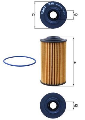 Oil Filter OX 399D