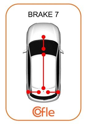 Seilzug, Feststellbremse Seilzug, Feststellbremse