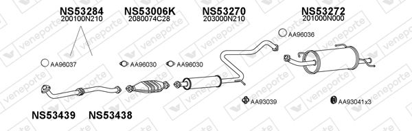 KIT CREPINE 1"-D.20 GASOIL  9900