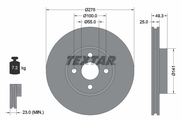 Brake Disc 92180303