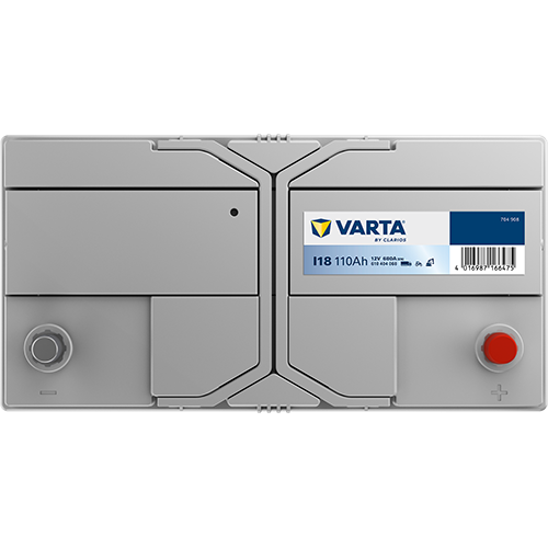 VARTA PROmotive HD I18 12V 110Ah 680A/EN gef&uuml;llt
