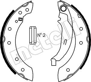 Brake Shoe Set 53-0350