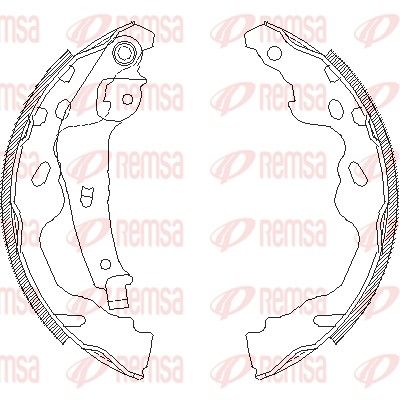 Brake Shoe 4187.00