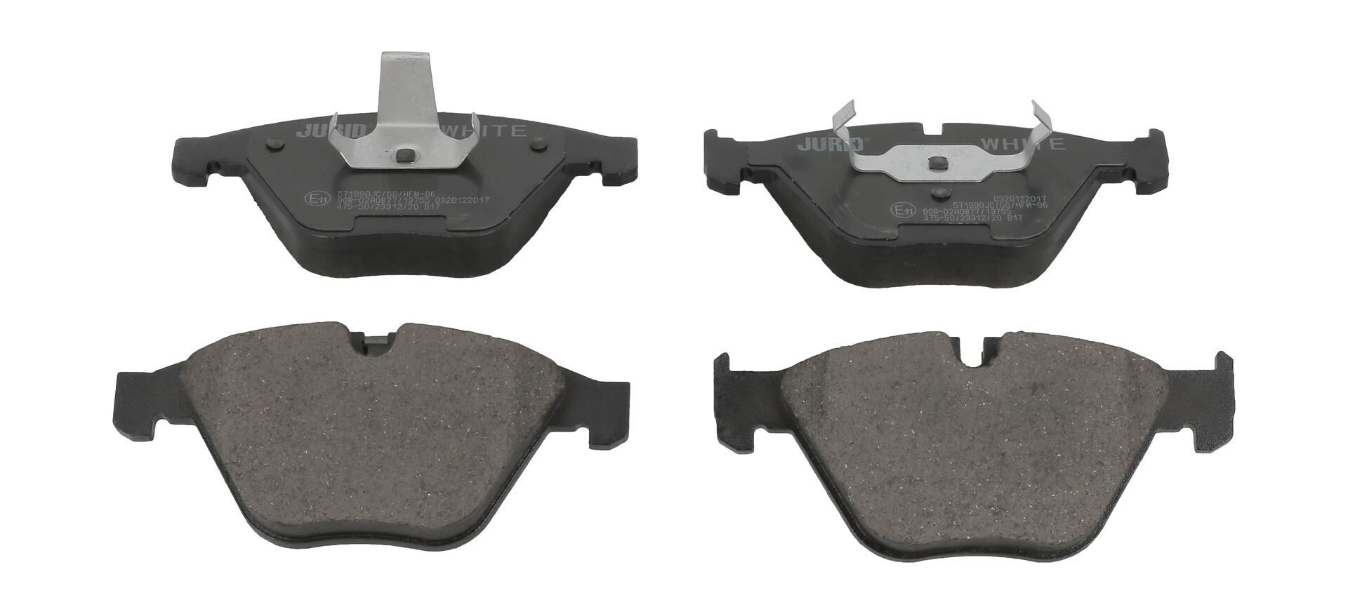 Bremsbelagsatz, Scheibenbremse