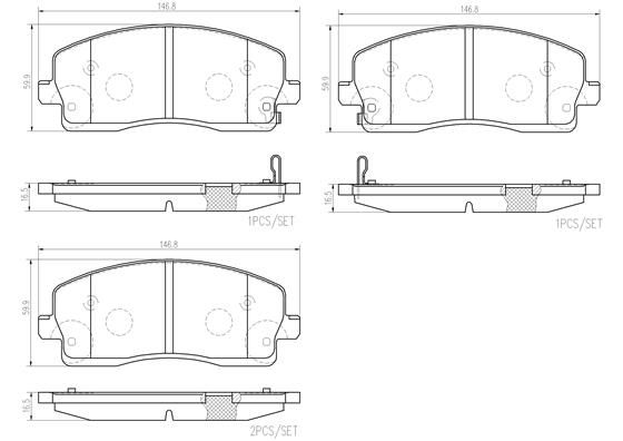 PROTON EXORA FZ 13-16 (FRT) - TecDoc Only