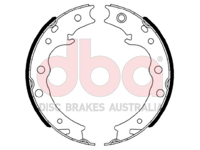 Street Series Brake Shoes [Subaru / Toyota Parking Brake 190mm] - TecDoc Only
