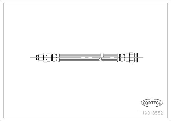 Brake Hose 19018552