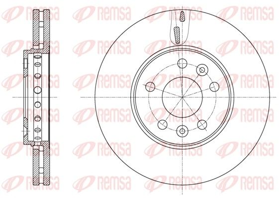 Brake Disc 61625.10