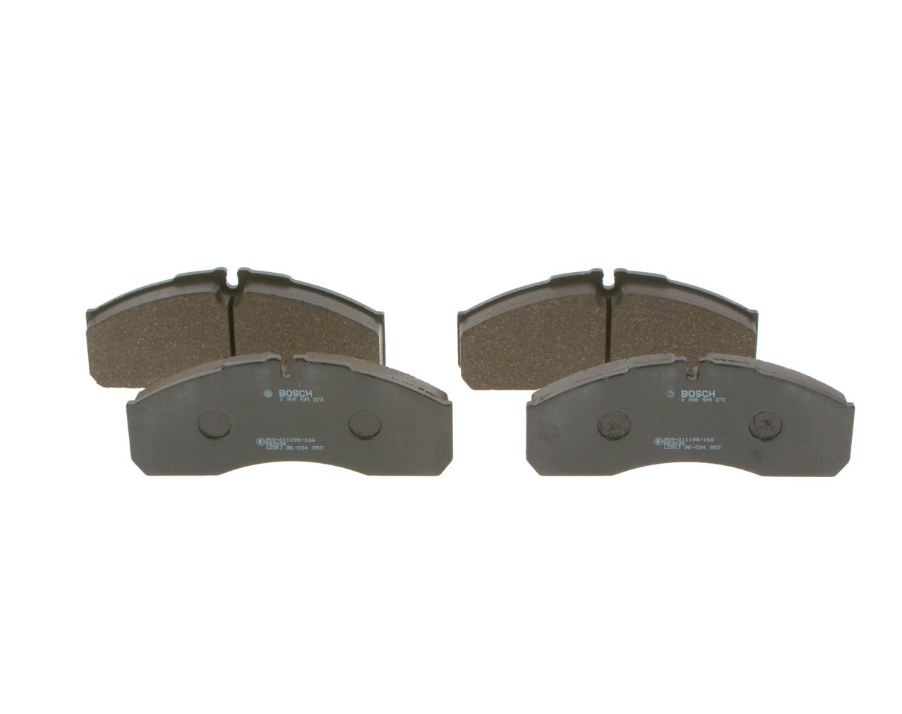 Brake Pad Set, disc brake 0 986 494 273