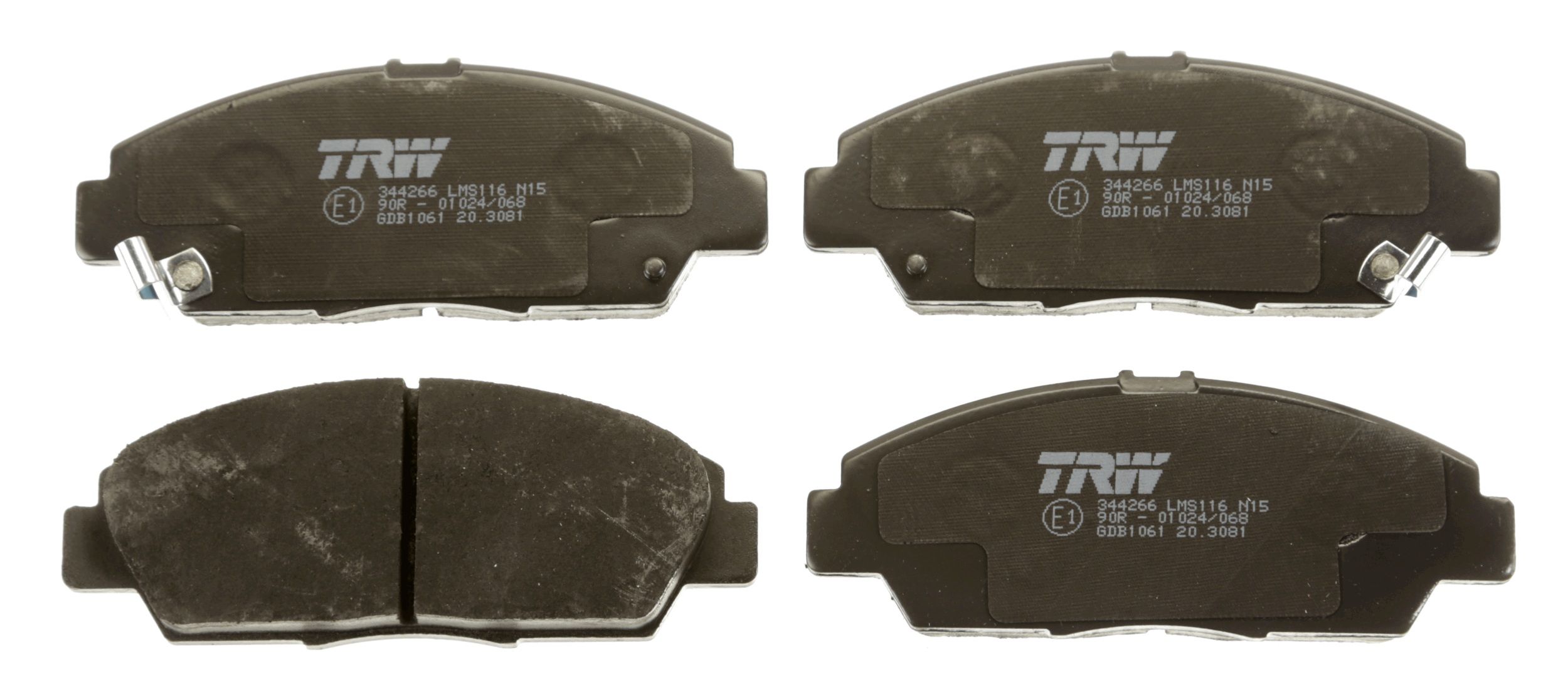 TRW DISC BRAKE PADS - TecDoc 2