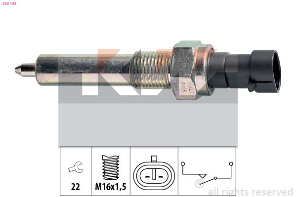KW 560 143 - Schalter, R&uuml;ckfahrleuchte