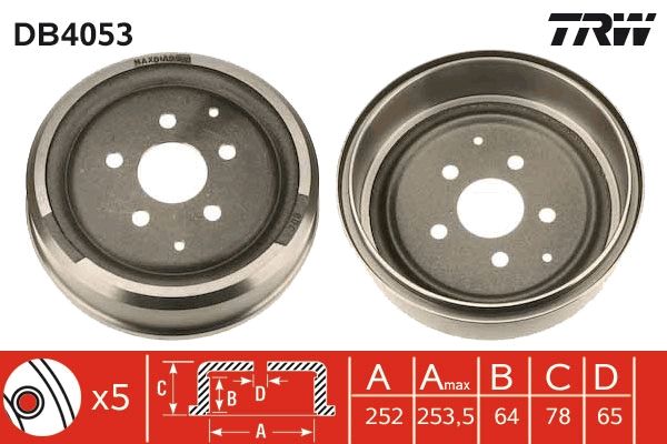 TAMBOUR DE FREIN  9900